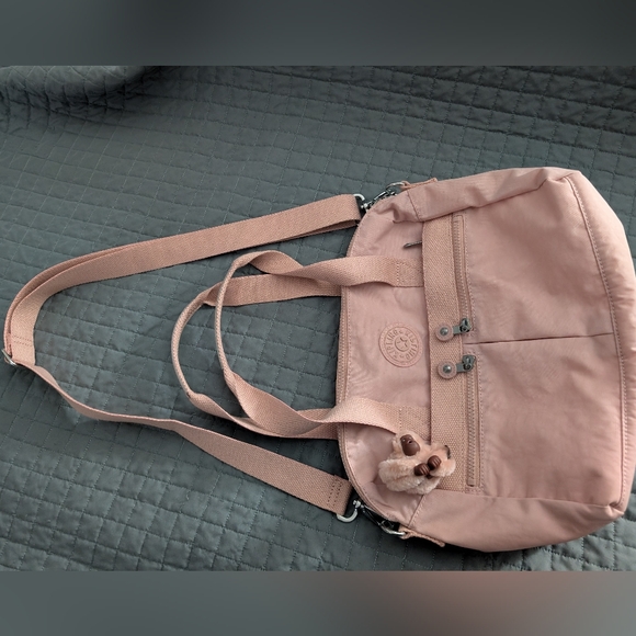 Kipling Klara Handbag In Illuminating Pink NWOT! - Picture 6 of 9